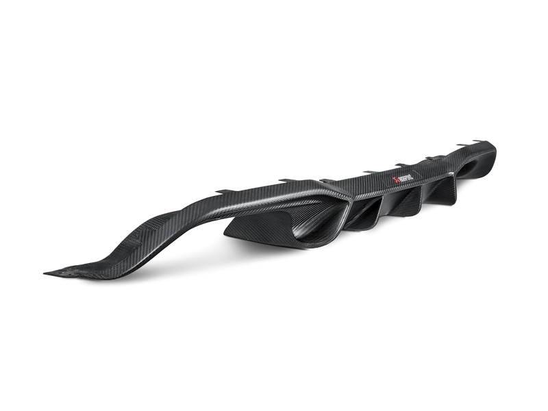 Akrapovič Rear Carbon Fibre Diffuser (Matte) DI-BM/CA/3/M — BMW M2 / M2 CS / M2 Competition (F87)