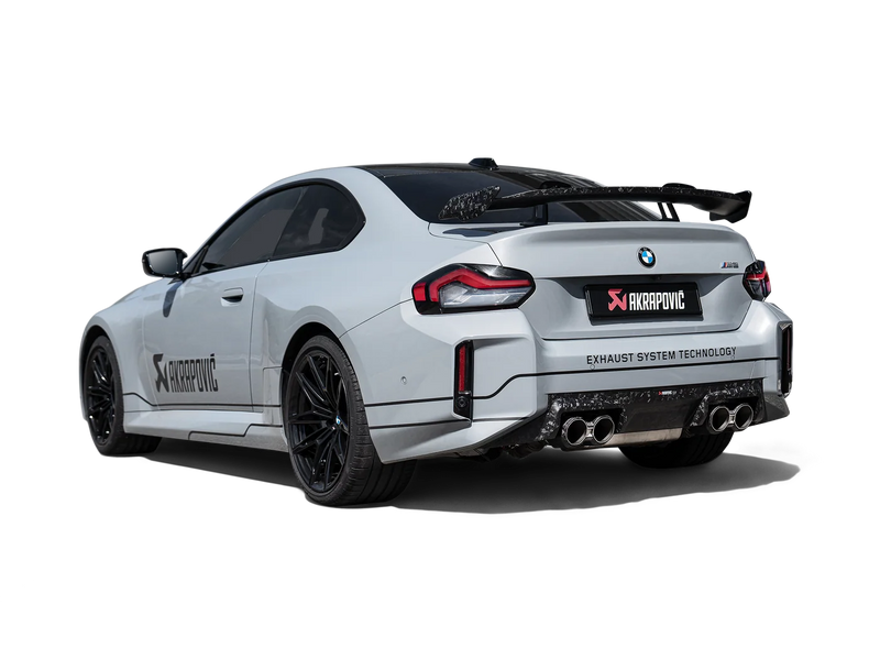 Akrapovič Rear Chopped Carbon Fibre Diffuser (Matte) — BMW M2 (G87)