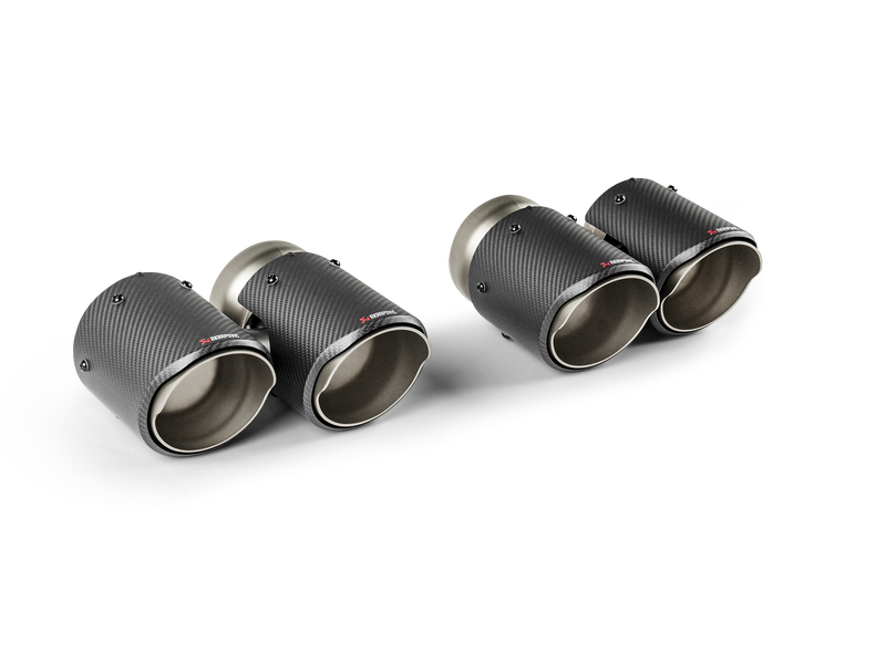 Akrapovič Tail Pipe Set Carbon rund BMW M5 G90 G99 — bilde 1