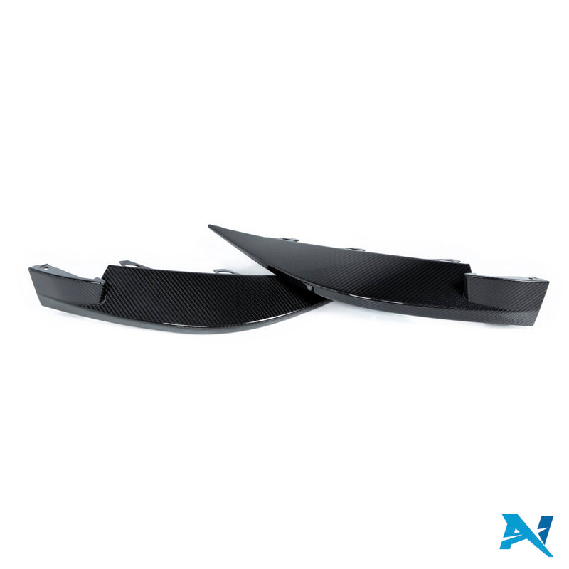 Alpha-N BMW G80/G81/G82/G83 M3/M4 karbon frontspoiler sett