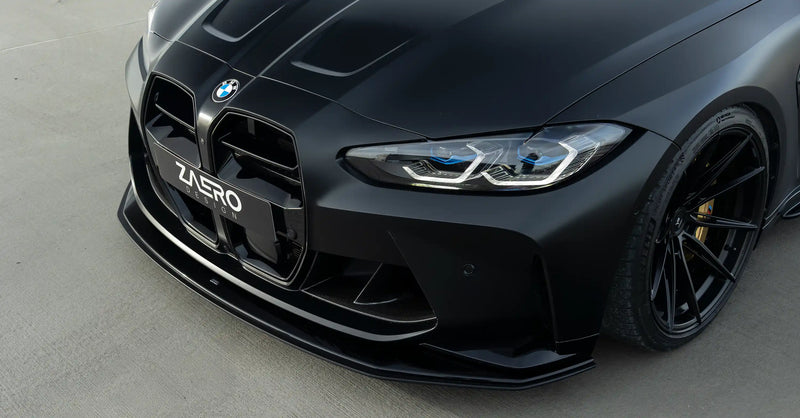EVO-R Frontsplitter – BMW M3 G80 | G81 & M4 G82 | G83 – adjustable & chassis-mounted bilde 2 – Kong Performance