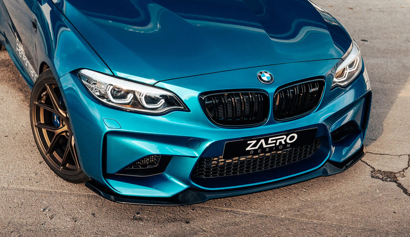 EVO-S Frontsplitter – BMW M2 F87 bilde 2 – Kong Performance