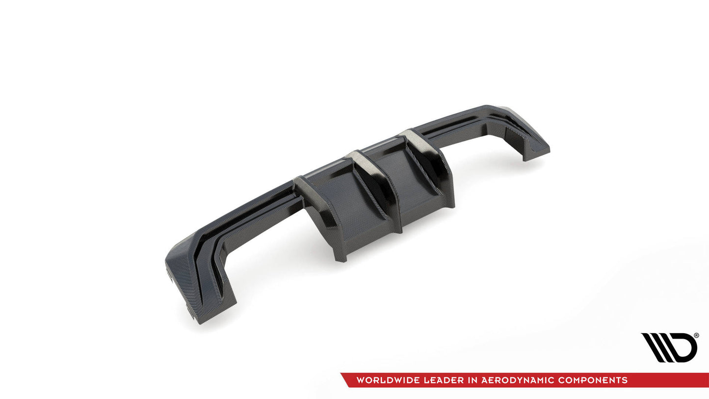 Prepreg Carbon Rear Diffuser – BMW M4 G82 / G83 / Facelift (2021+)