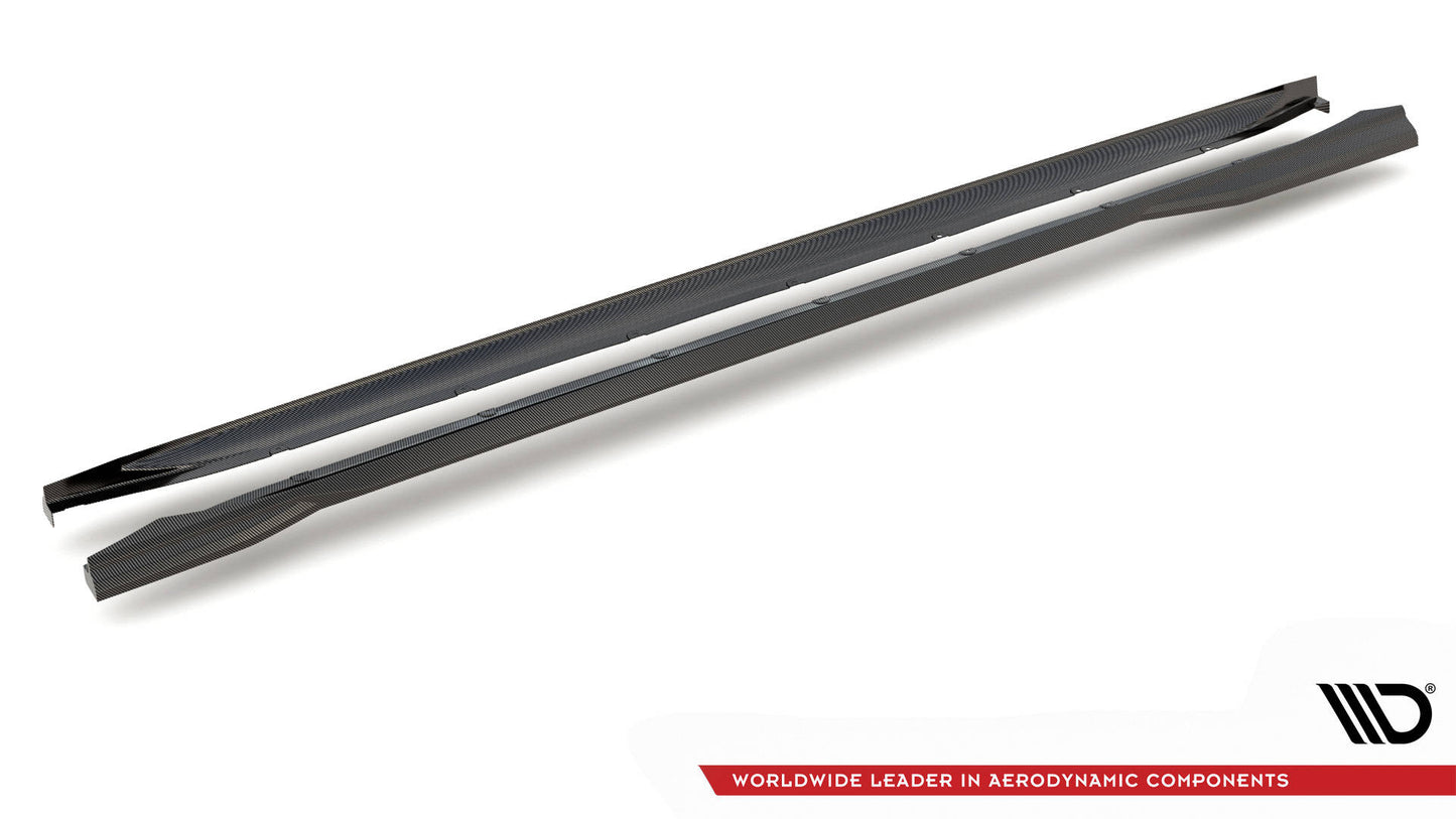 Prepreg Carbon Side Skirts – BMW M4 G82 / G83 / Facelift (2021+)