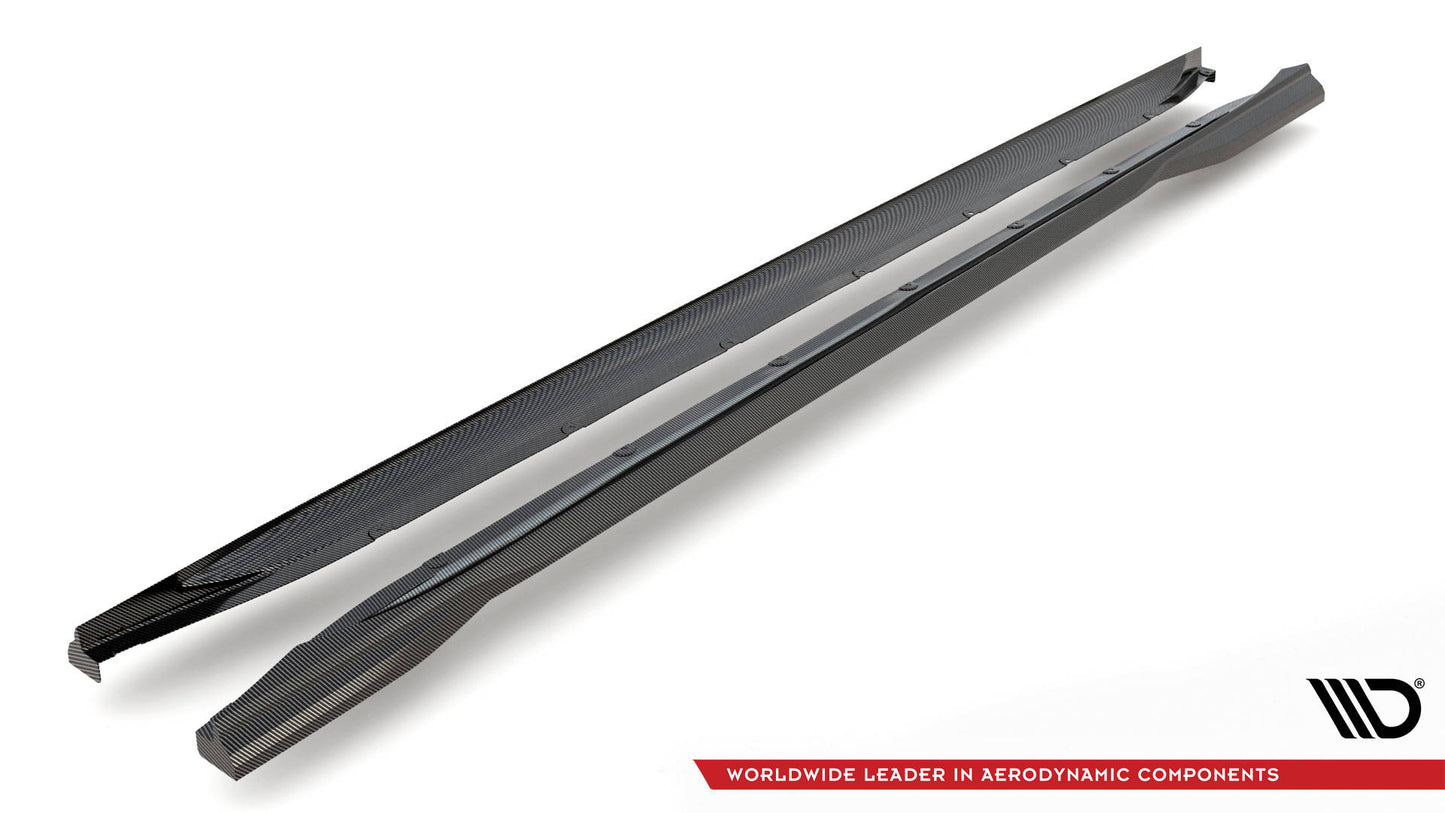 Prepreg Carbon Side Skirts – BMW M4 G82 / G83 / Facelift (2021+)