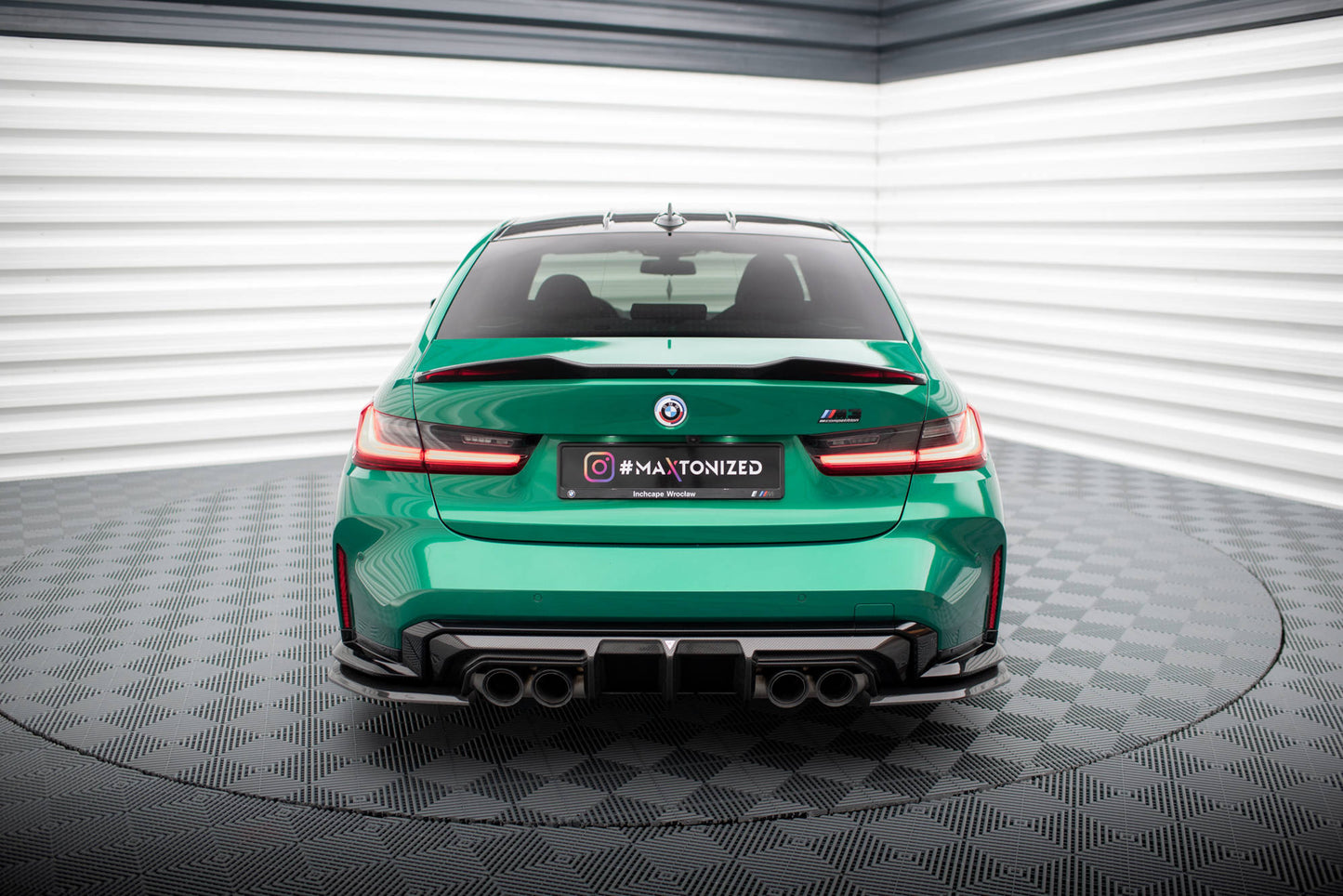 Prepreg Carbon Tailgate Spoiler – BMW M3 G80 / M340i G20 / 3-Serie M-Pack & Standard G20