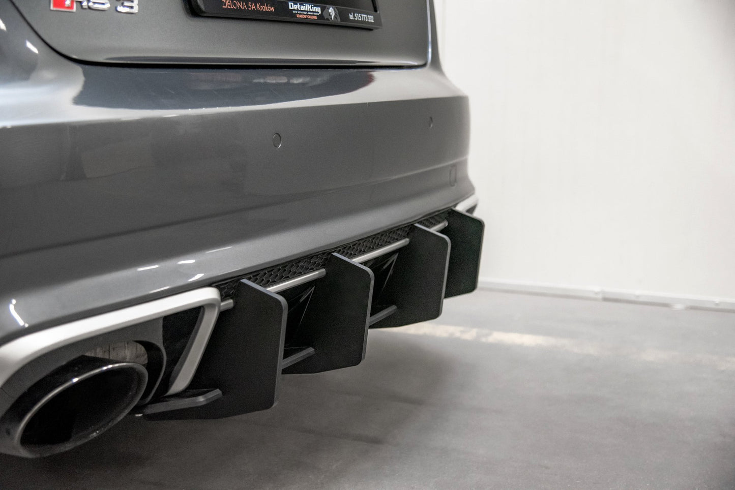 Street Pro Rear Diffuser V.2 – Audi RS3 8V Sportback (2015-2016)