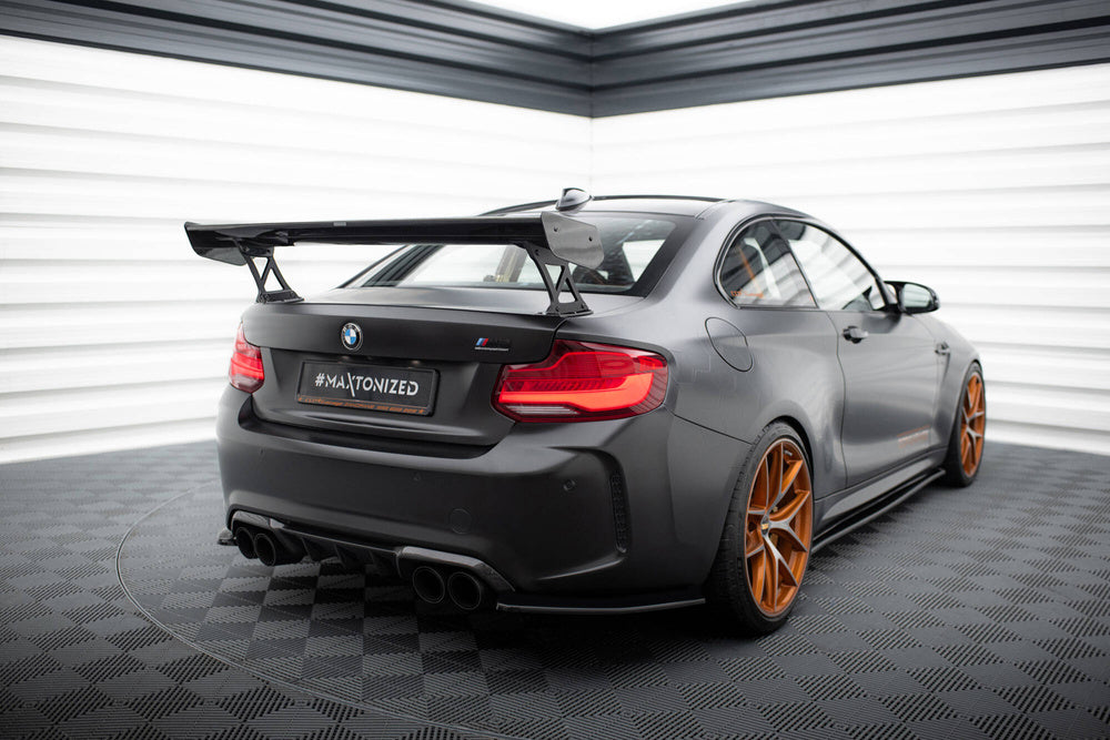 Carbon Spoiler med Eksterne Fester – BMW M2 F87 / 2-serie F22 / F22 M-Pack (2013–2020)