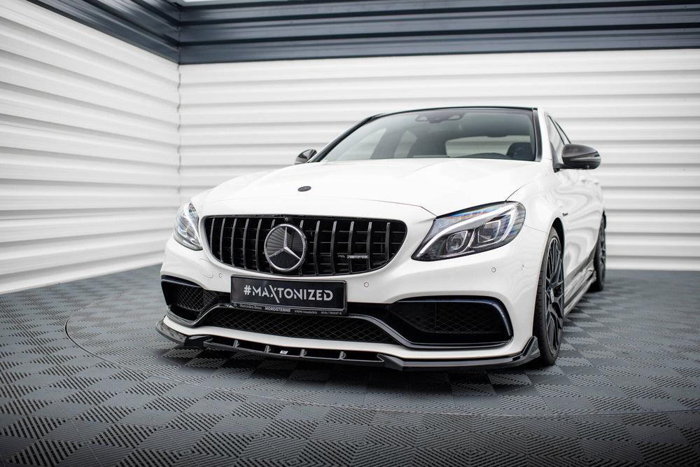Front Splitter V.2 – Mercedes-AMG C63 Sedan / Estate W205 / S205 (2014-2018)