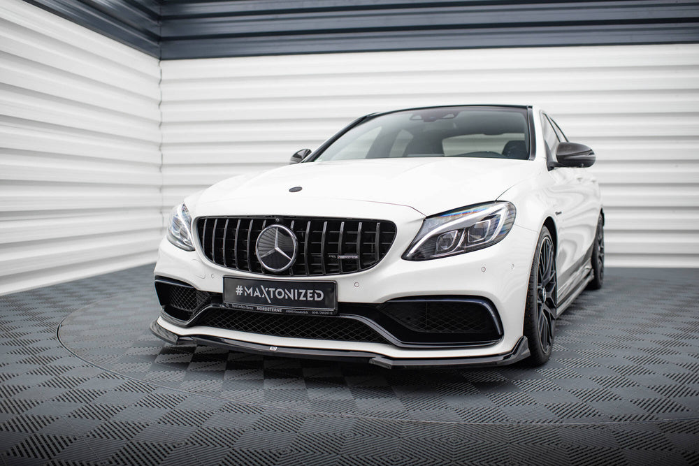 Front Splitter V.3 – Mercedes-AMG C63 Sedan / Estate W205 / S205 (2014-2018)