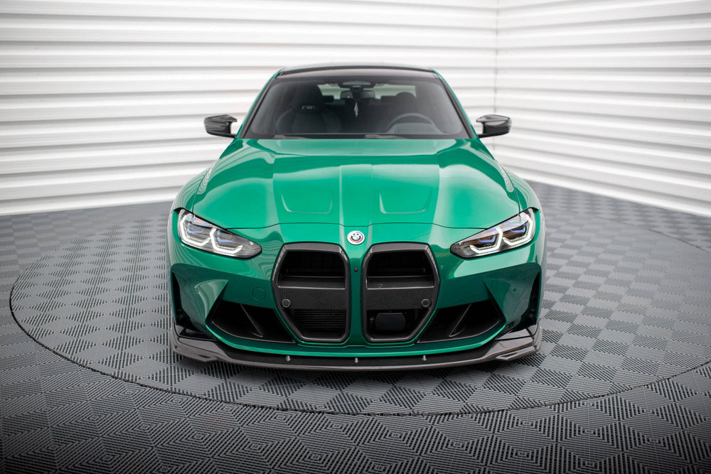Prepreg Carbon Fiber Front Splitter V.2 BMW M3 G80 / G81 (2021–)