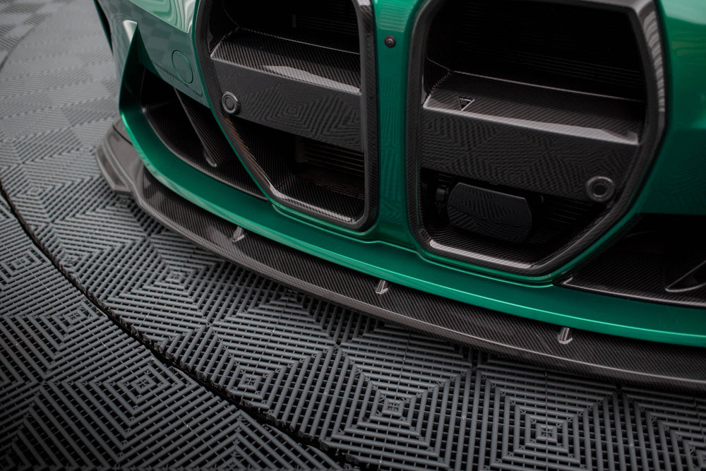 Prepreg Carbon Fiber Front Splitter V.2 BMW M3 G80 / G81 (2021–)