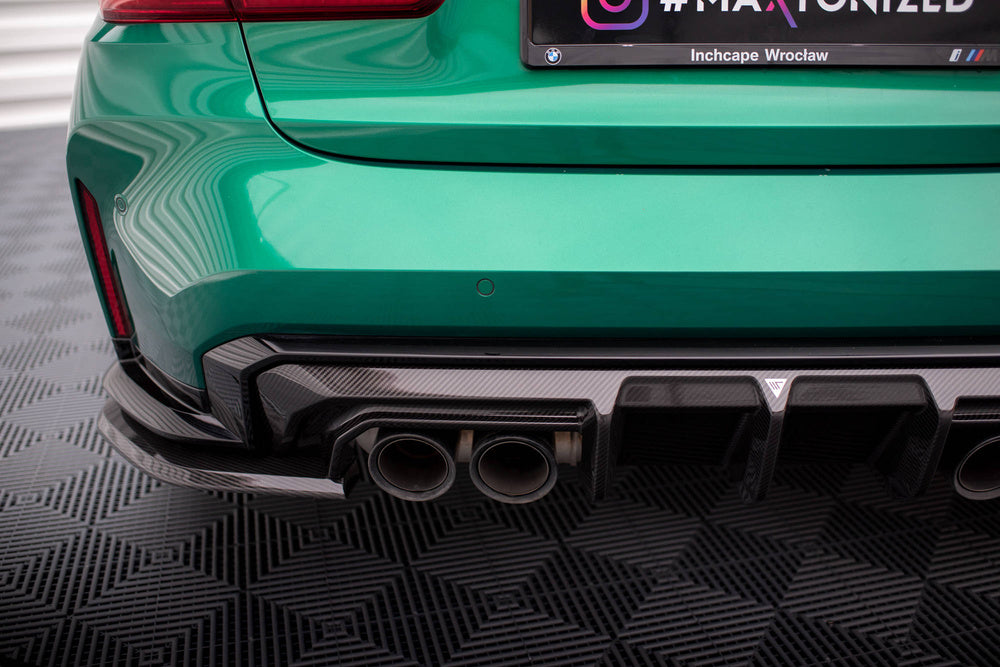 Prepreg Carbon Fiber Rear Side Splitters – BMW M3 Sedan / Touring G81