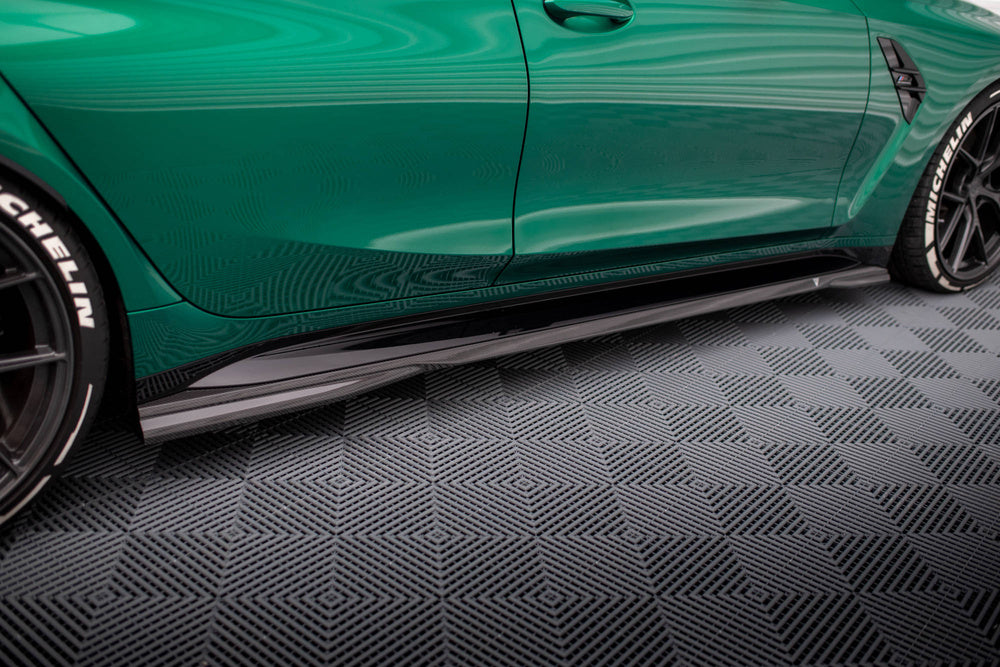 Prepreg Carbon Fiber Side Skirts – BMW M3 Sedan / Touring G81
