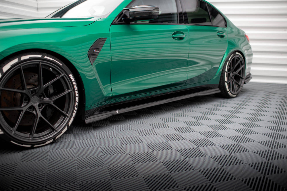 Prepreg Carbon Fiber Side Skirts – BMW M3 Sedan / Touring G81