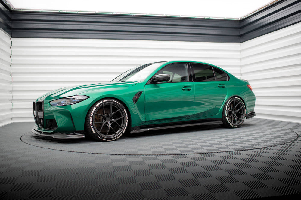 Prepreg Carbon Fiber Side Skirts – BMW M3 Sedan / Touring G81