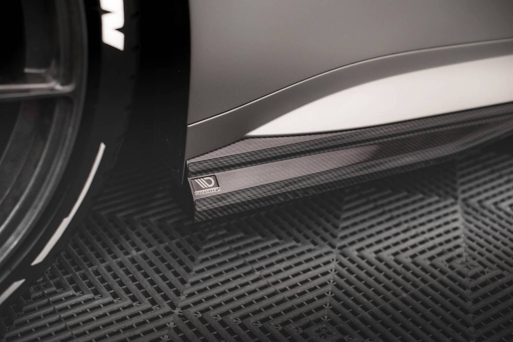 Prepreg Carbon Side Skirts – BMW M4 G82 / G83 / Facelift (2021+)