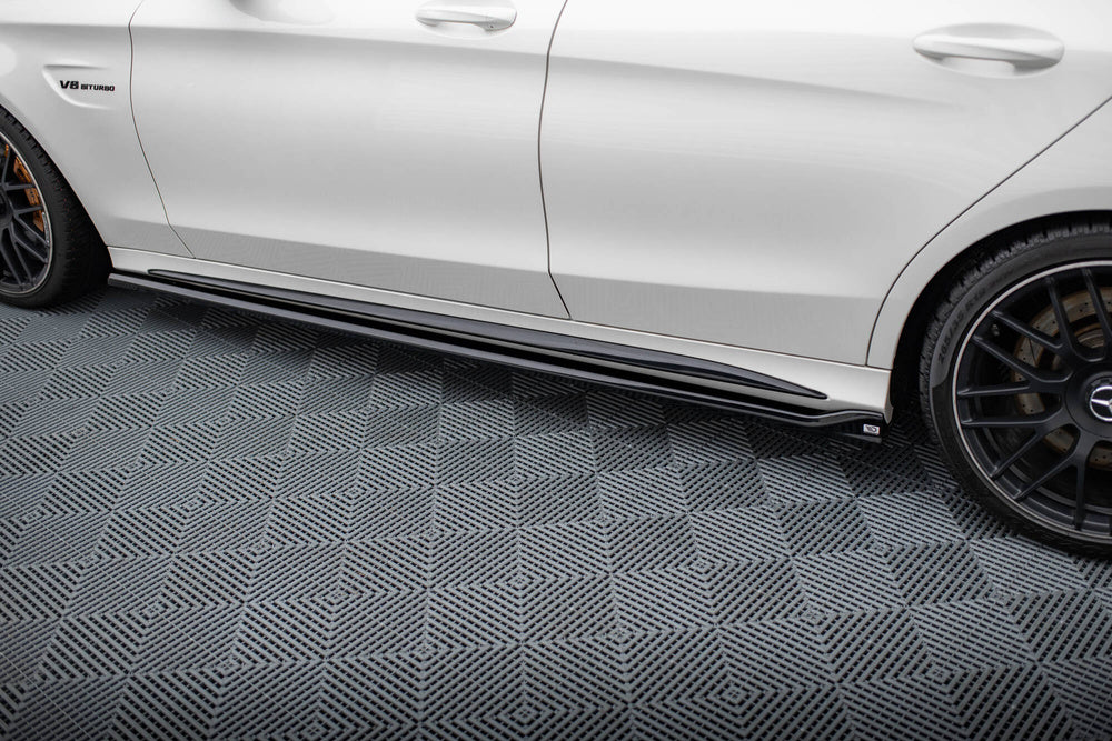 Side Skirts Diffusers V.2 – Mercedes-AMG C63 Sedan / Estate W205 / S205 (2014–2018)