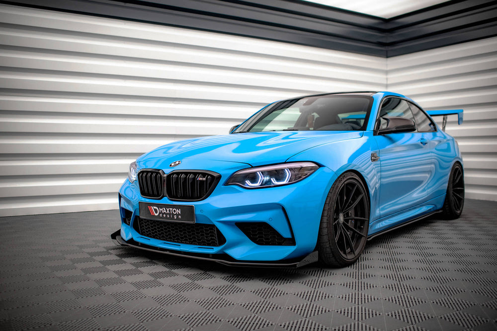 Street Pro Front Splitter V.1 + Flaps – BMW M2 Competition F87 2016-2020