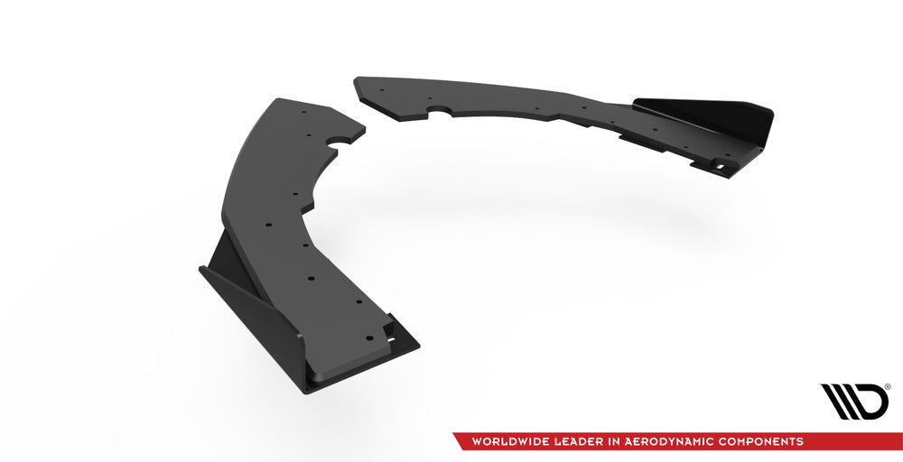 Street Pro Rear Side Splitters + Flaps BMW M2 F87 (2016–2020)
