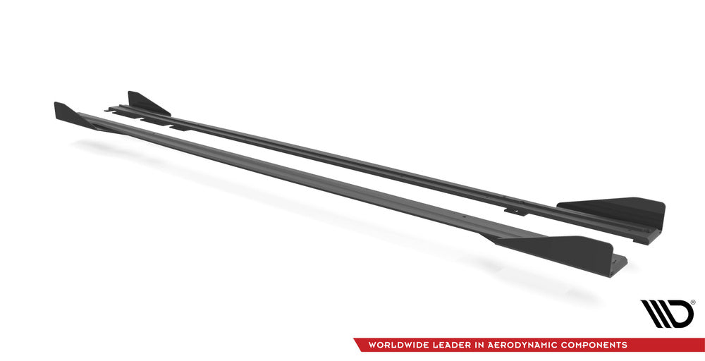 Street Pro Side Skirts Diffusers + Flaps BMW M2 F87 (2016–2020)