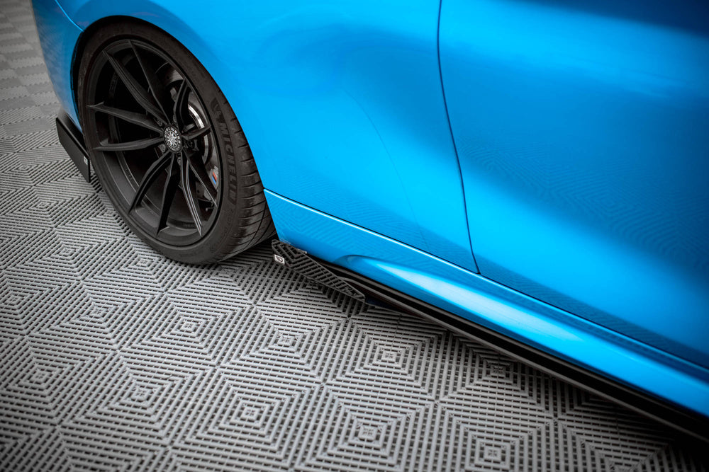 Street Pro Side Skirts Diffusers + Flaps BMW M2 F87 (2016–2020)