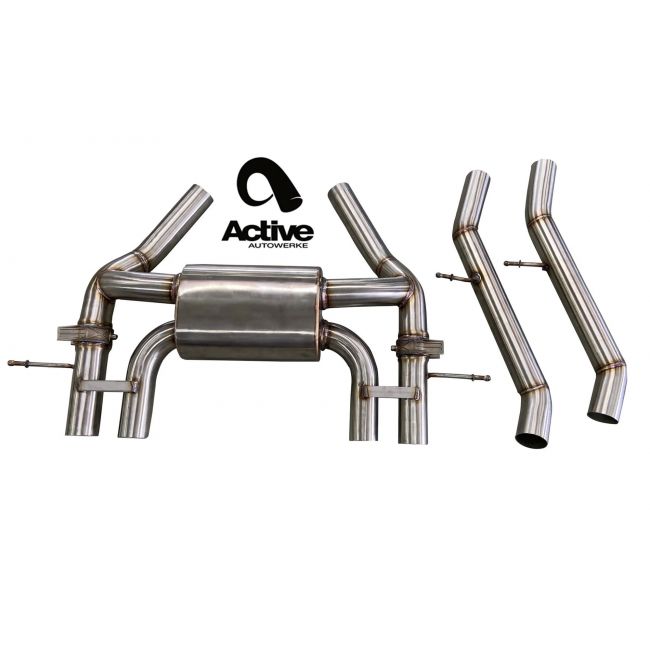 Active Autowerke S58 G8x Valved Axle-Back Bakeksossystem – BMW M2 G87, M3 G80, M4 G82/G83