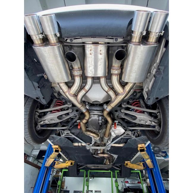 Active Autowerke Maad Maxx F8x Valved Bakeksossystem 3-Can – BMW M2 Competition, M3 F80, M4 F82/F83 – bilde 2