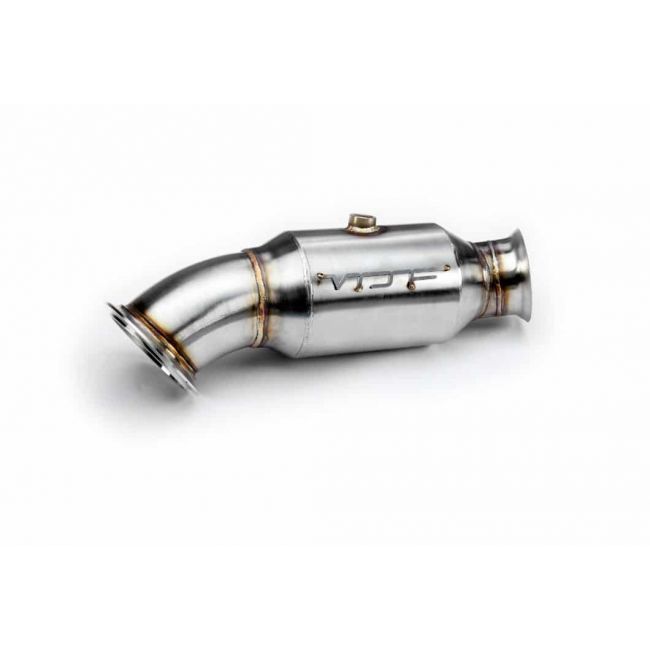 VRSF N55 EWG 4" High Flow Catted Downpipe 200 Cell – BMW M135i, M235i, 335i, 435i, M2 (fra 07/2013)