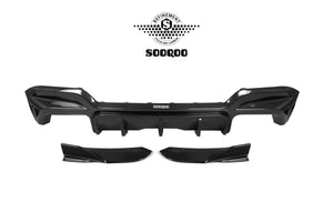 SOOQOO – Carbon Rear Diffuser (SQ Style) BMW X3M F97 LCI (2022–)
