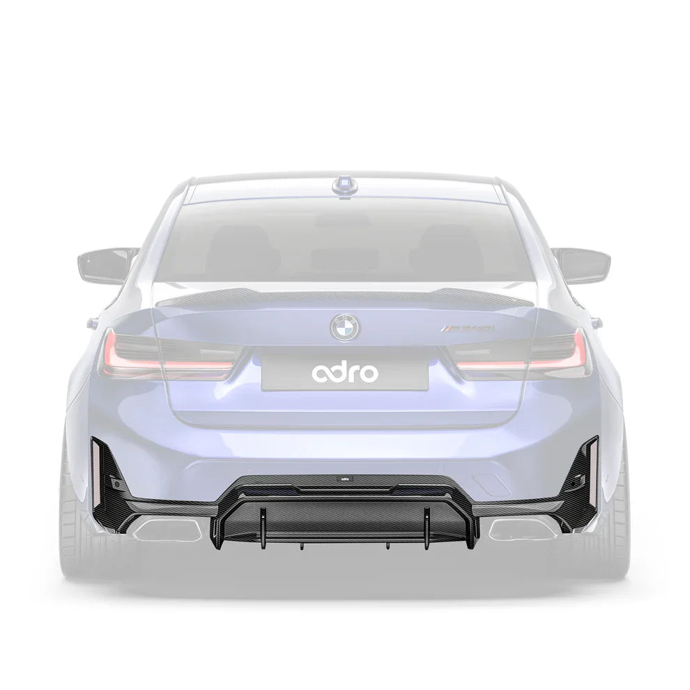 ADRO BMW G20 M340i LCI Rear Diffuser Carbon Fiber — bakperspektiv