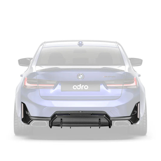 ADRO BMW G20 M340i LCI Rear Diffuser Carbon Fiber — bakperspektiv