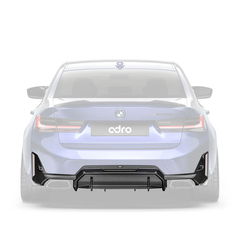 ADRO BMW G20 M340i LCI Rear Diffuser Carbon Fiber — bakperspektiv