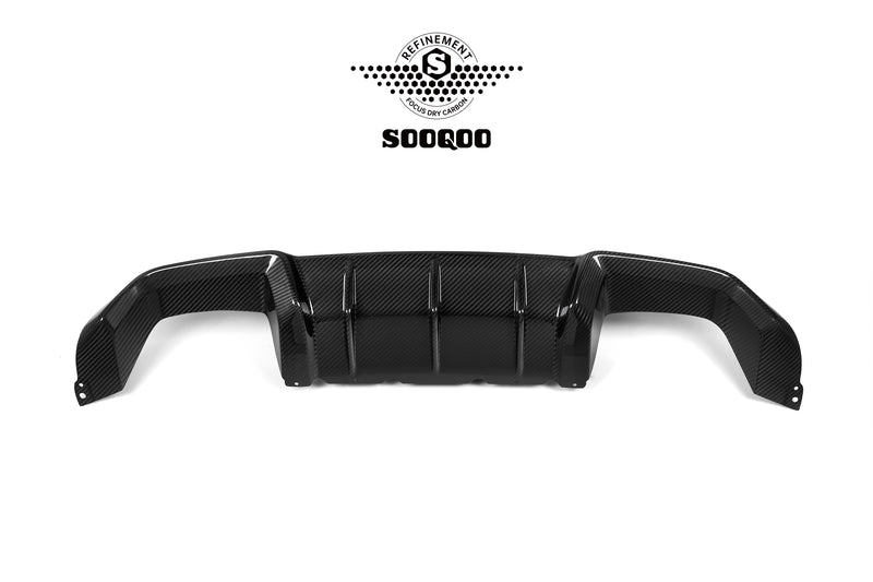 SOOQOO – Carbon Diffuser (MP Style)  BMW M2 / M2C F87 (2015–2022)