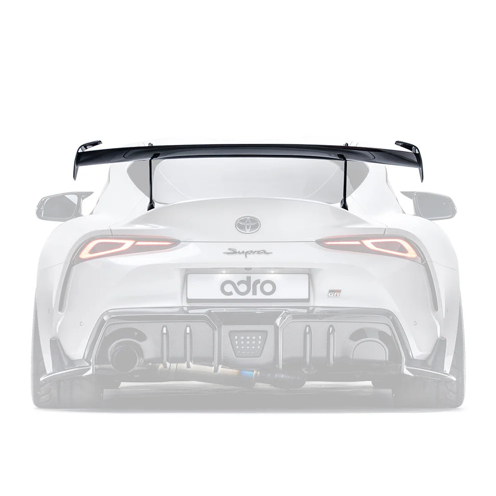 ADRO AT-R2 Swan Neck Wing (Taller) – Toyota GR Supra (A90/A91) KONG PERFORMANCE