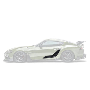 ADRO Carbon Fiber Door Garnish – Toyota GR Supra (A90/A91) KONG PERFORMANCE