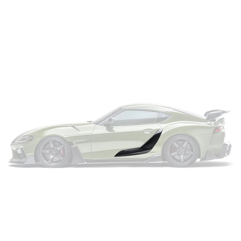 ADRO Carbon Fiber Door Garnish – Toyota GR Supra (A90/A91) KONG PERFORMANCE