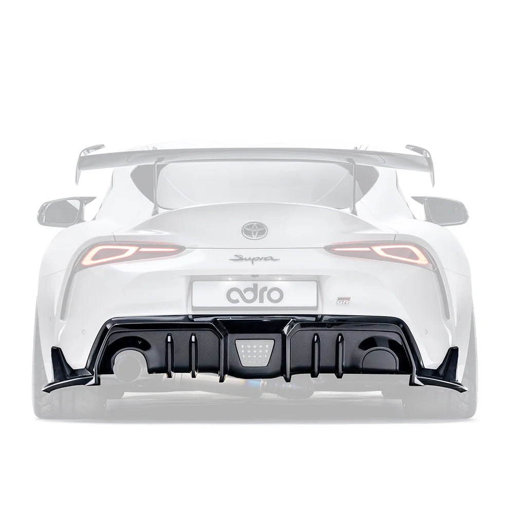 ADRO Carbon Fiber Rear Diffuser – Toyota GR Supra (A90/A91)