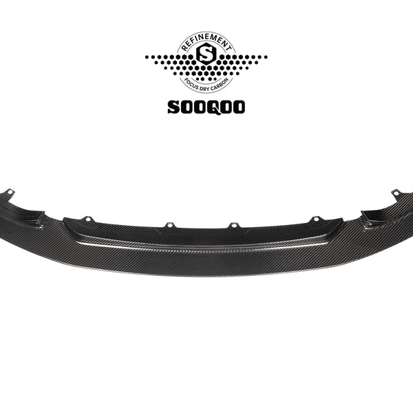 SOOQOO – Carbon Frontleppe (GT4 Style)  BMW M3 F80 / M4 F82 / F83 (2014–2020)