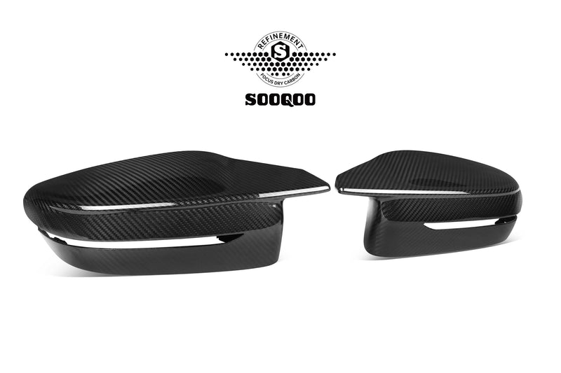 SOOQOO – Carbon Speilkåper (OEM Style)  BMW M2 / M3 / M4 & M240i / M340i / M440i / i4 (G-serie)