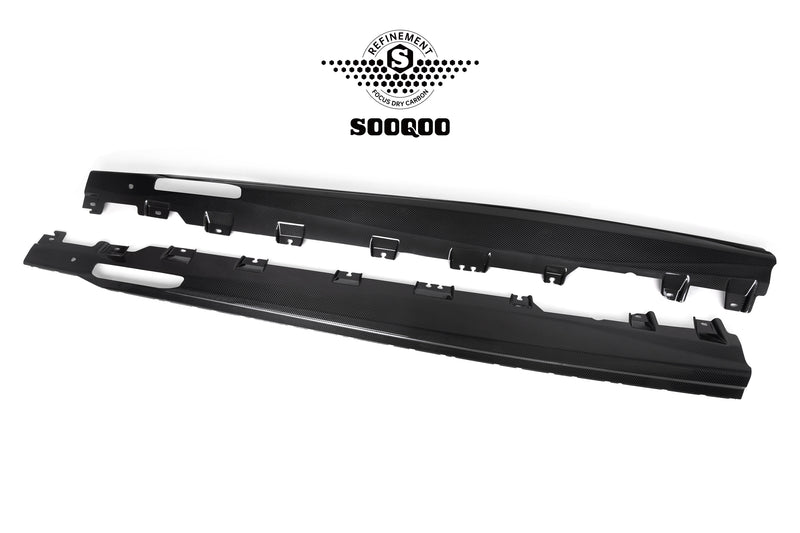 SOOQOO – Carbon Side Skirts (MP Style) BMW X6 / X6M G06 / F96 / LCI (2019–)