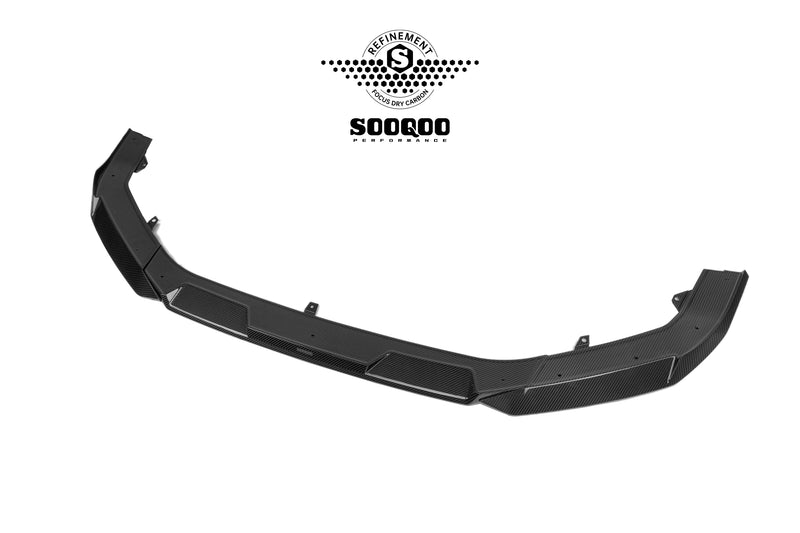 SOOQOO – Carbon Front Lip (SQ-V2) Audi RS3 8Y Facelift (2024–)