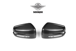 SOOQOO – Carbon Speilkåper (OEM Style)  Mercedes C / A / CLA / CLS / E-Klasse & GLA