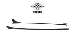 SOOQOO – Carbon Side Skirt Extensions (SQ Style) Audi RS3 8Y (2021–)