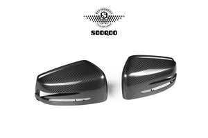 SOOQOO – Carbon Speilkåper (OEM Style)  Mercedes C / A / CLA / CLS / E-Klasse & GLA