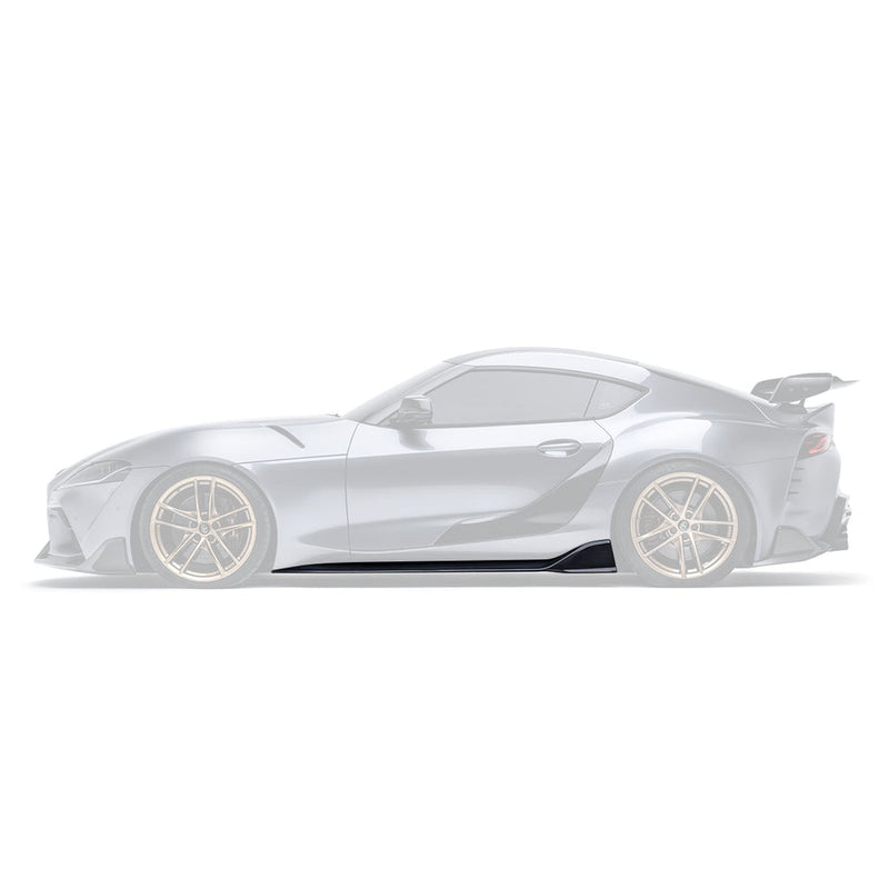 ADRO Carbon Fiber Side Skirts V1 – Toyota GR Supra (A90/A91) KONG PERFORMANCE