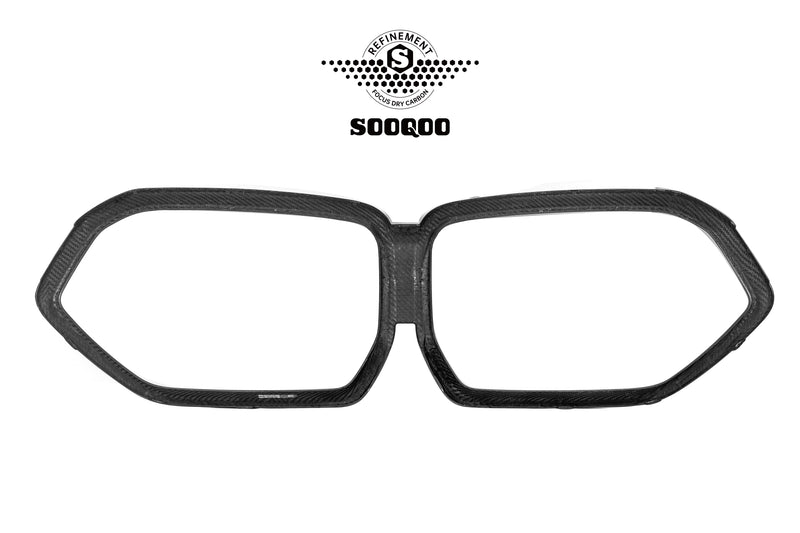SOOQOO – Carbon Grillramme (OEM Style)  BMW X5M F95 LCI / X6M F96 LCI (2024–)
