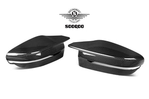 SOOQOO – Carbon Speilkåper (OEM Style)  BMW M2 / M3 / M4 & M240i / M340i / M440i / i4 (G-serie)