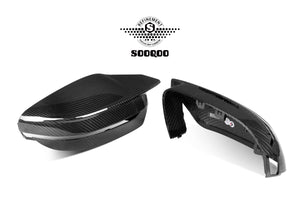 SOOQOO – Carbon Speilkåper (OEM Style)  BMW M2 / M3 / M4 & M240i / M340i / M440i / i4 (G-serie)