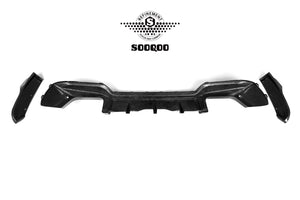 SOOQOO – Carbon Rear Diffuser (SQ Style) BMW X3M F97 LCI (2022–)